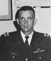 Lieutenant James D. Stotts, Tactical Officer, 1st Platoon, 51st Company OCS, OC 1-66
