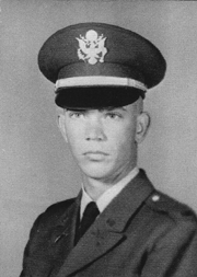 Lieutenant Jerry G. Roberts, 5th Platoon, 51st Company Infantry OCS, Fort Benning, Georgia.
