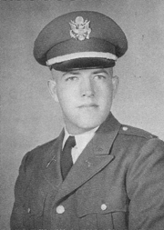 Lieutenant William J. Shuck, 5th Platoon, 51st Company Infantry OCS, Fort Benning, Georgia.