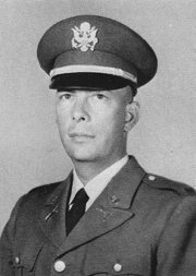 Lieutenant William J. Weekly, 6th Platoon, 51st Company Infantry, OCS, Fort Benning, Georgia.