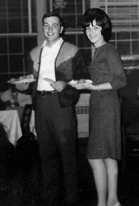 Lieutenant Charles Black and wife. December 1966, Fort Riley, Kansas