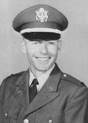 Lieutenant Clark E. Sando, 5th Platoon, 51st Company Infantry OCS, Fort Benning, Georgia.