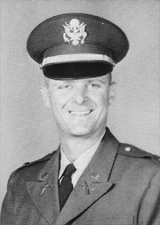 Lieutenant Gary R. Rose, 5th Platoon, 51st Company Infantry OCS, Fort Benning, Georgia.