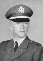 Lieutenant Robert J. Shepps, 5th Platoon, 51st Company Infantry OCS, Fort Benning, Georgia.