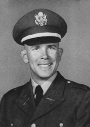 Lieutenant Tommy R. Pevey, 5th Platoon, 51st Company Infantry OCS, Fort Benning, Georgia.